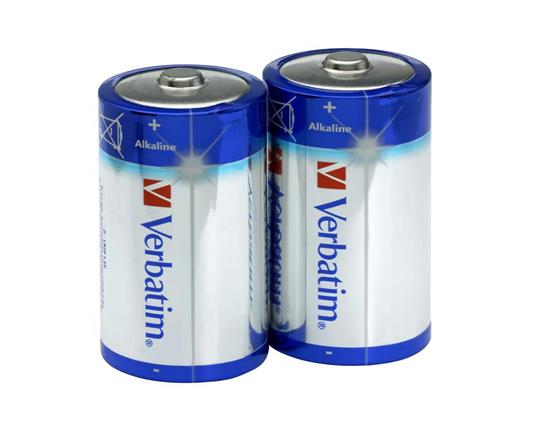 Verbatim Batterie alcaline D - 8
