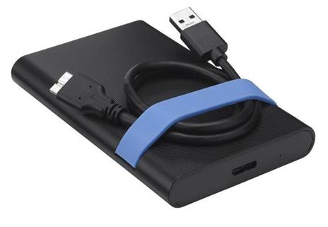 Verbatim Store'N'Go Enclosure Kit Box esterno HDD/SSD Nero, Blu 2.5" - 9