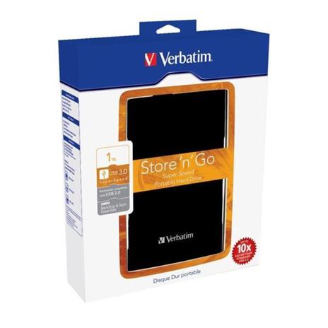 Hard Disk Esterno 53177 2048Gb Nero Verbatim - 3