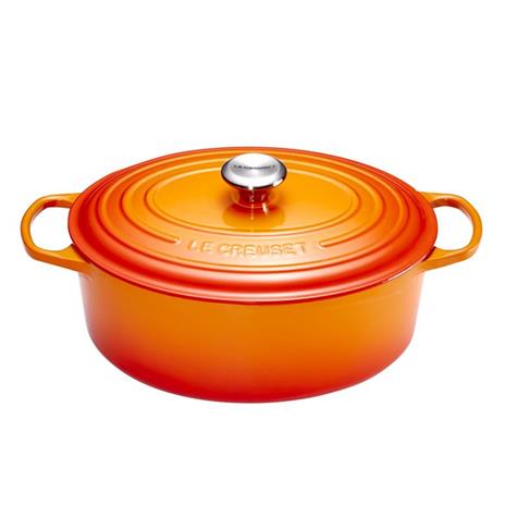 Le Creuset Pentola ghisa ovale arancio Evolution 27cm