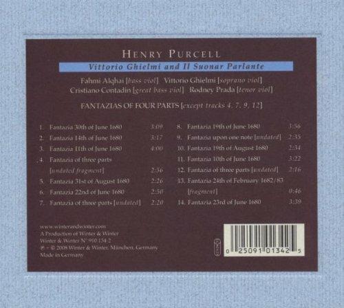 Henry Purcell - CD Audio di Vittorio Ghielmi,Il Suonar Parlante - 2