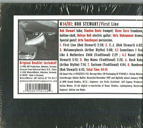 First Line - CD Audio di Bob Stewart - 2