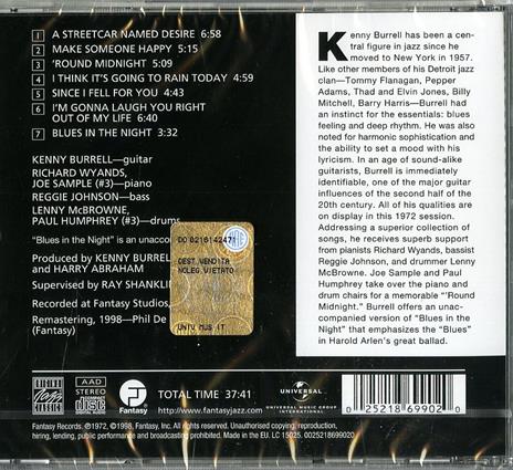 'Round Midnight - CD Audio di Kenny Burrell - 2