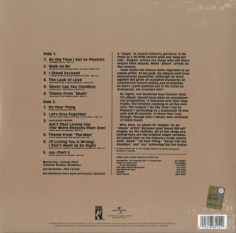 Greatest Hit Singles - Vinile LP di Isaac Hayes - 2