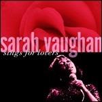 Sings for Lovers - CD Audio di Sarah Vaughan