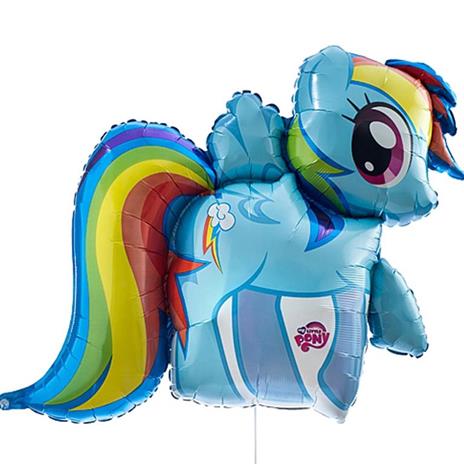 My Little Pony. Palloncino Sagomato Mylar Rainbow - 2