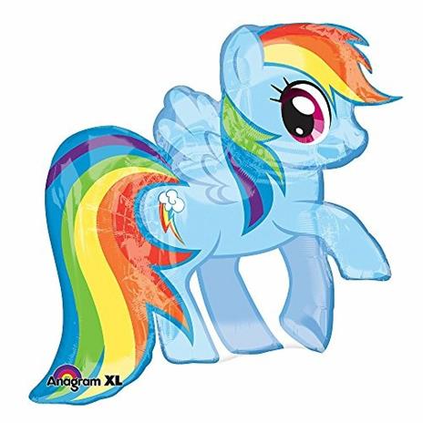 My Little Pony. Palloncino Sagomato Mylar Rainbow - 3