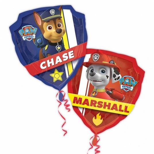 Paw Patrol. Palloncino Sagomato Mylar