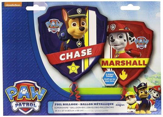 Paw Patrol. Palloncino Sagomato Mylar - 3