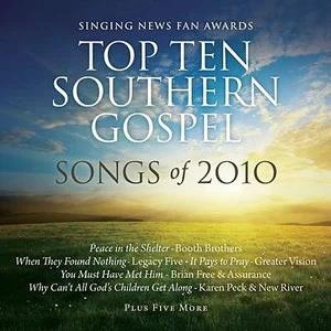 Top Ten Southern Gospel Songs Of 2010 - CD Audio
