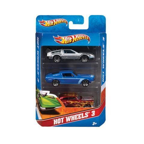 Hot Wheels- Pack con 3 macchinine, veicoli con dettagli realistici, per bambini 3+anni - 2