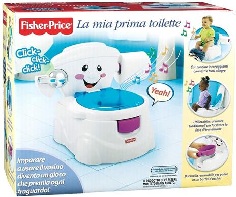 Fisher-Price La Mia Prima Toilette, per Bambini 18+ Mesi. Mattel (P4328) - 6