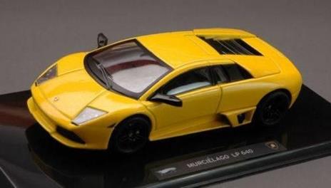 Modellino Hot Wheels Elite P9942 Lamborghini Murcielago Lp 640 2006 Gialla 1:43