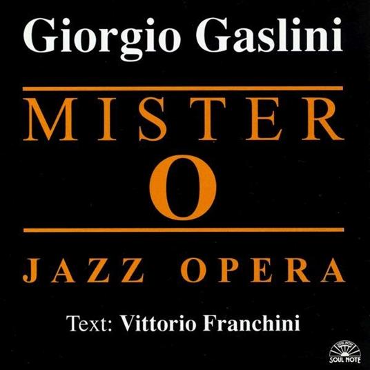 Master of Jazz Opera - CD Audio di Giorgio Gaslini