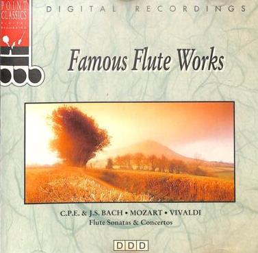 Famous Flute Works - CD Audio