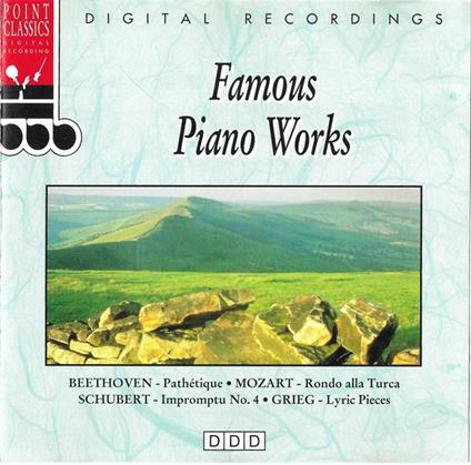 Famous Piano Works - CD Audio