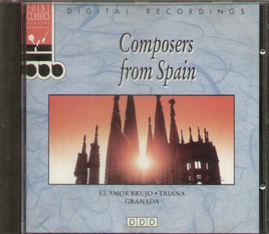 Composers from Spain - CD Audio