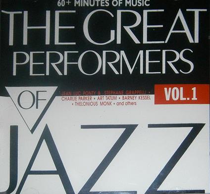Great Performers Of Jazz - CD Audio