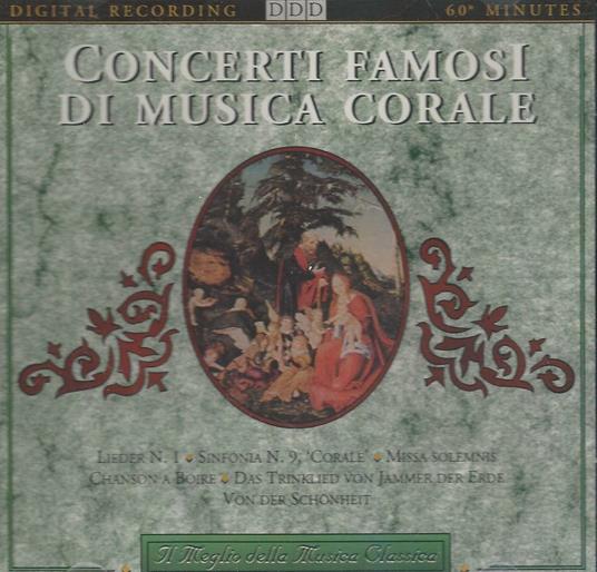 Concerti famosi di musica corale - CD Audio