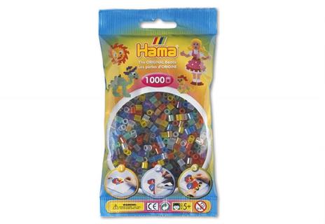 hama bustina 1000 perle misto traslucido