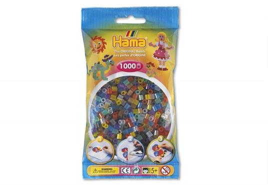 hama bustina 1000 perle misto traslucido