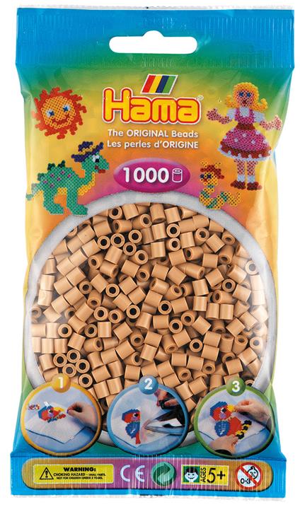 Hama Beads 207-75 profilo Tube bead Marrone chiaro 1000 pezzo(i)
