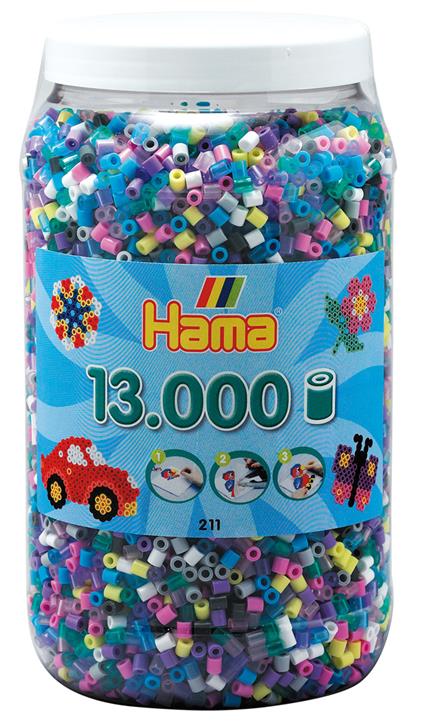 Hama Beads 211-69 profilo Tube bead Multicolore 13000 pezzo(i)