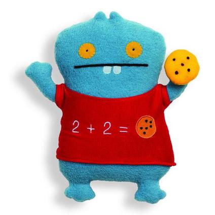 Ugly Doll Plush Doll Pelouche Pupazzo Mathlete Babo 12" 26cm