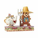 Beauty & Beast Mrs Potts e Cogsworth