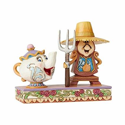 Beauty & Beast Mrs Potts e Cogsworth