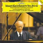 Concerti per pianoforte n.20, n.12 - CD Audio di Wolfgang Amadeus Mozart,Rudolf Serkin,Claudio Abbado,London Symphony Orchestra