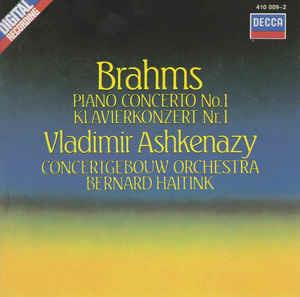 Piano Concerto No.1 - CD Audio di Johannes Brahms