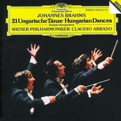 Danze ungheresi - CD Audio di Johannes Brahms,Claudio Abbado,Wiener Philharmoniker