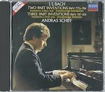 Invenzioni a due e a tre voci BWV772a, BWV786, BWV787, BWV801 - CD Audio di Johann Sebastian Bach,Andras Schiff