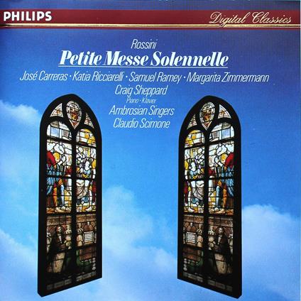 Rossini: Petite Messe Solennelle / Scimone, Carreras, Ricciarelli, Ramey - CD - CD Audio