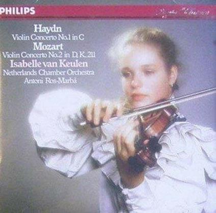 Concerti per violino - CD Audio di Franz Joseph Haydn,Wolfgang Amadeus Mozart,Netherlands Chamber Orchestra,Isabelle Van Keulen