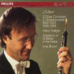 3 Concerti per oboe - CD Audio di Johann Sebastian Bach,Heinz Holliger,Academy of St. Martin in the Fields