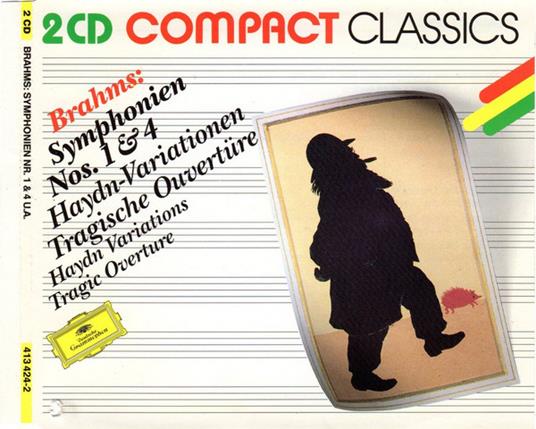 Symphonies n.1, n.4 - Variazioni Haydn - CD Audio di Johannes Brahms