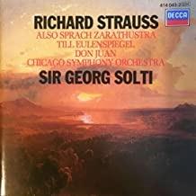 Also Sprach Zarathustra - Till Eulenspiegel - Don Juan - CD Audio di Richard Strauss,Georg Solti,Chicago Symphony Orchestra