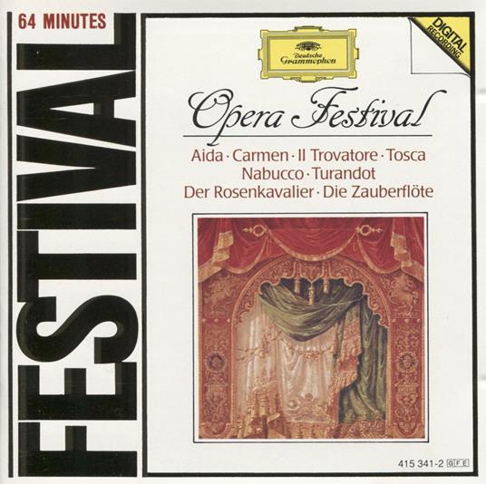 Opera Festival - CD Audio di Herbert Von Karajan,Claudio Abbado