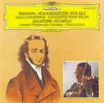 Concerti per violino n.1, n.2 - CD Audio di Niccolò Paganini,Salvatore Accardo,London Philharmonic Orchestra,Charles Dutoit