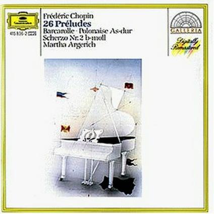 26 Preludi op.28 - CD Audio di Frederic Chopin,Martha Argerich