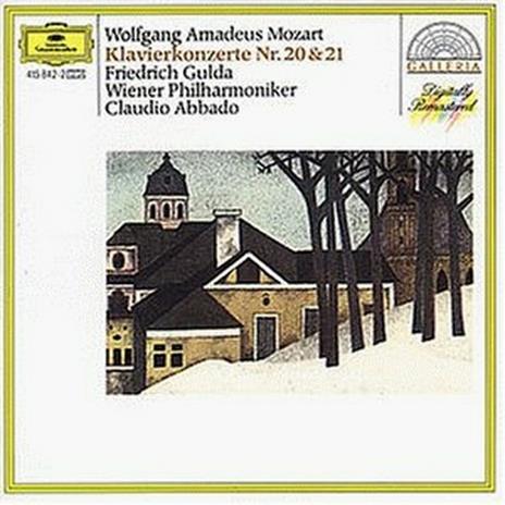 Concerti per pianoforte n.20, n.21 - CD Audio di Wolfgang Amadeus Mozart,Friedrich Gulda,Claudio Abbado,Wiener Philharmoniker