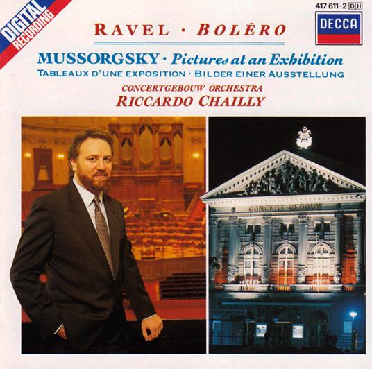 Bolero / Pictures At An Exhibition - CD Audio di Riccardo Chailly
