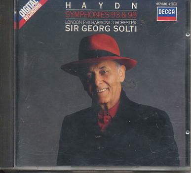 Haydn:Symphonies 93&99 - CD Audio di Georg Solti
