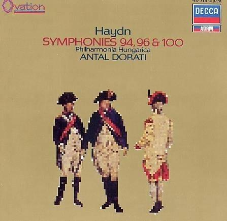 Symphonies 94,96 & 100 - CD Audio di Franz Joseph Haydn