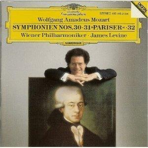 Sinfonie n.30, n.31, n.32 - CD Audio di Wolfgang Amadeus Mozart,James Levine,Wiener Philharmoniker