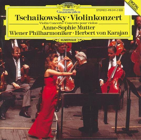 Concerto per violino - CD Audio di Pyotr Ilyich Tchaikovsky,Herbert Von Karajan,Anne-Sophie Mutter,Wiener Philharmoniker
