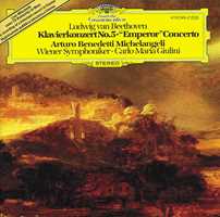 CD Concerto per pianoforte n.5 Ludwig van Beethoven Carlo Maria Giulini Arturo Benedetti Michelangeli