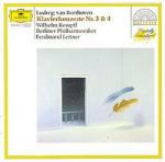 Concerti per pianoforte n.3, n.4 - CD Audio di Ludwig van Beethoven,Wilhelm Kempff,Berliner Philharmoniker,Ferdinand Leitner